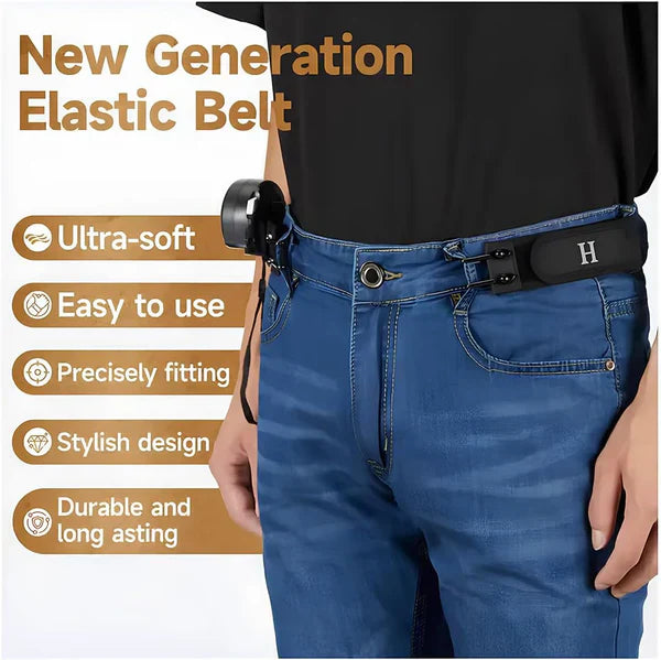 Belt worn with jeans