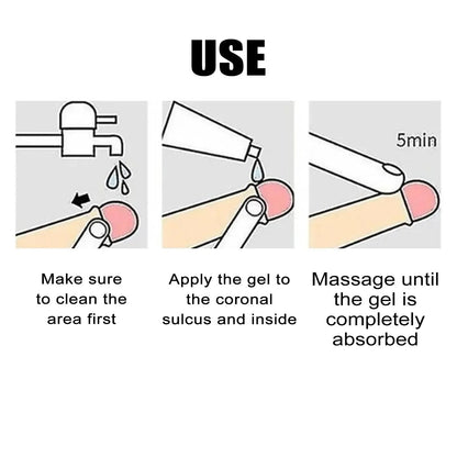 How to apply the gel