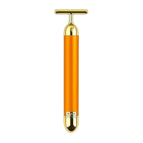Vibrating Facial Roller for Skin Tightening and Lifting, Anti-Ageing Beauty Tool for Women and Men